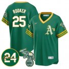 Brent Rooker Jersey #25 Oakland Athletics 2025 Rickey Henderson Memorial Stitched Throwback