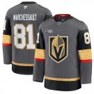 Vegas Golden Knights #81 Jonathan Marchessault Gray Premium Stitched Hockey Jersey
