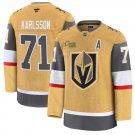 Vegas Golden Knights #71 William Karlsson Gold Premium Stitched Hockey Jersey