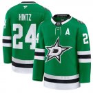 Dallas Stars #24 Roope Hintz Premium All Stitched Kelly Green Hockey Jersey