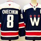 Alexander Ovechkin Washington Capitals Navy With C Patch Stitched Hockey Jersey