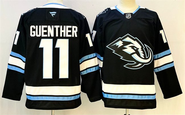 Dylan Guenther Utah Mammoth Black 2025 Stitched Hockey Jersey