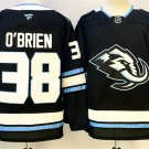 Liam O'Brien Utah Mammoth Black 2025 Stitched Hockey Jersey