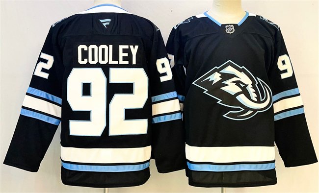Logan Cooley Utah Mammoth Black 2025 Stitched Hockey Jersey