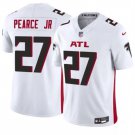 Atlanta Falcons #27 James Pearce Jr White 2025 Draft F.U.S.E. Vapor Limited Stitched Jersey