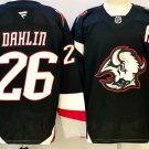 Men's Sabres #26 Rasmus Dahlin Stitched Hockey Jersey Black