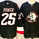 Men's Sabres #25 Owen Power Stitched Hockey Jersey Black
