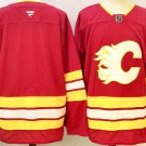 Flames Blank 2025 Stitched Hockey Jersey Red