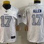 Bills #17 Josh Allen White &acirc;��Rivalries&acirc;�� Football Stitched Jersey