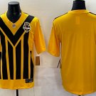 Pittsburgh Steelers Blank Gold 1933 Throwback Football Stitched Jersey