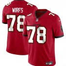 Tristan Wirfs Tampa Bay Buccaneers Limited Football Stitched Jersey Red