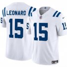 Riley Leonard Indianapolis Colts F.U.S.E. Football Stitched Jersey White