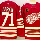 Dylan Larkin Detroit Red Wings Red 2025-26 Centennial Premium Stitched Hockey Jersey