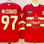 Connor McDavid Canada Red 2025 4 Nations Face-Off Premium Stitched Jersey