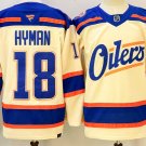 Zach Hyman Edmonton Oilers Light Beige 2025 Alternate Stitched Hockey Jersey