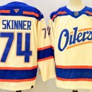 Stuart Skinner Edmonton Oilers Light Beige 2025 Alternate Stitched Hockey Jersey