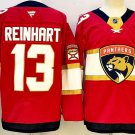 Florida Panthers #13 Sam Reinhart Red 2025 Premium Stitched Hockey Jersey
