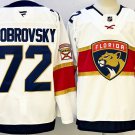 Florida Panthers #72 Sergei Bobrovsky White Stitched Jersey