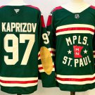 Kirill Kaprizov Minnesota Wild Green Winter Classic Stitched Authentic Jersey
