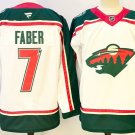 Brock Faber Minnesota Wild White 2025 25th Anniversary Stitched Hockey Jersey