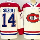 Montreal Canadiens #14 Nick Suzuki White Authentic Jersey
