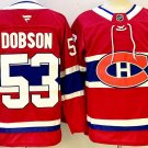 Montreal Canadiens #53 Noah Dobson Red 2024-25 Stitched Jersey