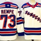 Matt Rempe New York Rangers White 2024-25 Stitched Hockey Jersey Away