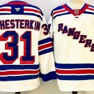 Igor Shesterkin New York Rangers 2024-25 Away Stitched Hockey Jersey White
