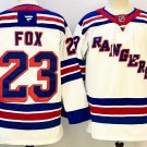New York Rangers #23 Adam Fox White 2024-25 Stitched Hockey Jersey Away