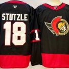 Tim Stutzle Ottawa Senators Black 2025 Stitched Hockey Jersey Premium Home