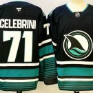 San Jose Sharks #71 Macklin Celebrini Black 2024-25 Stitched Hockey Jersey Alternate