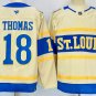 St. Louis Blues #18 Robert Thomas Cream 2024-25 Winter Classic Stitched Hockey Jersey