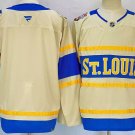 St. Louis Blues Blank Cream 2024-25 Winter Classic Stitched Hockey Jersey