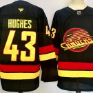 Quinn Hughes Vancouver Canucks Black 2024-25 Alternate Stitched Hockey Jersey