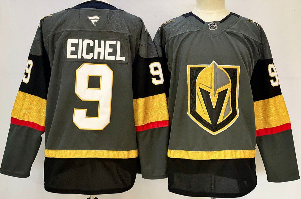 Jack Eichel Vegas Golden Knights Gray 2024-25 Alternate Stitched Hockey Jersey