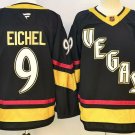 Jack Eichel Vegas Golden Knights Black Reverse Retro Authentic Jersey
