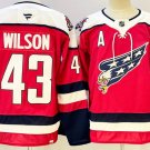 Tom Wilson Washington Capitals Red With A Patch Stitched Hockey Jersey Alternate