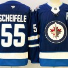 Mark Scheifele Winnipeg Jets Navy 2024-25 With A Patch Home Stitched Hockey Jersey