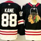 Patrick Kane Chicago Blackhawks #88 Black Stitched Hockey Jersey