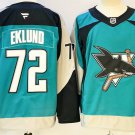 William Eklund San Jose Sharks #71 Teal 2025 Alternate Stitched Hockey Jersey