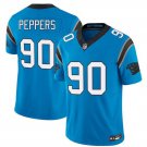 Julius Peppers Carolina Panthers #90 Blue F.U.S.E. Vapor Limited Football Stitched Jersey