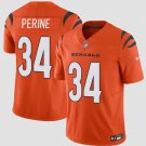 Samaje Perine Cincinnati Bengals #34 2025 Stitched Football Jersey Orange
