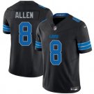 Kyle Allen Detroit Lions #8 Black 2025 Football Stitched Jersey F.U.S.E