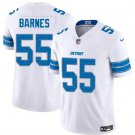 Derrick Barnes Detroit Lions #55 White 2025 Football Stitched Jersey F.U.S.E