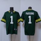Micah Parsons Green Bay Packers #1 Limited Football Stitched Shirt Green F.U.S.E