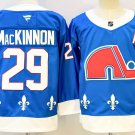 Nathan MacKinnon Colorado Avalanche #29 Blue 2025 Stitched Jersey Alternate