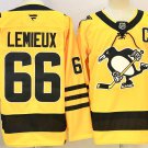 Mario Lemieux Pittsburgh Penguins #66 Gold 2025 Stitched Hockey Jersey Alternate