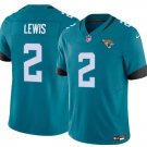 Jourdan Lewis Jacksonville Jaguars #2 Teal Limited Stitched Jersey F.U.S.E
