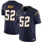 Khalil Mack Los Angeles Chargers #52 Navy Stitched Shirt F.U.S.E