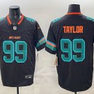 Jason Taylor Miami Dolphins #99 Black 2025 Stitched Shirt F.U.S.E. “Rivalries”